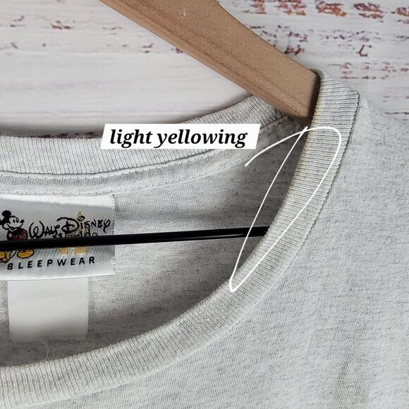 VTG Seven Dwarfs Sleep T Shirt Disney One Size "We're All Grumpy In the Morning" - Picture 8 of 10